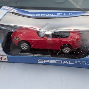 Special Edition Red Honda S2000 Die-Cast Toy Car